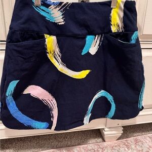 Lady Hagen Navy Skort